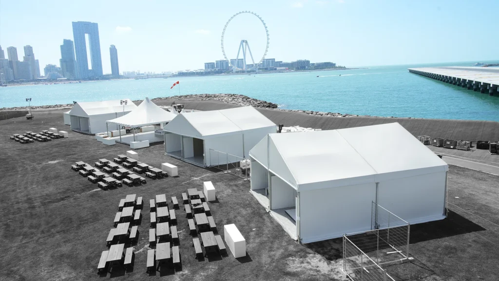 Staff Accommodation Tents