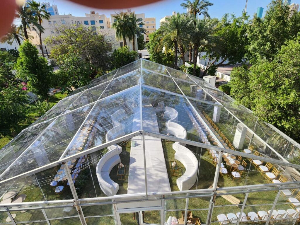 Event Tent with Cooling