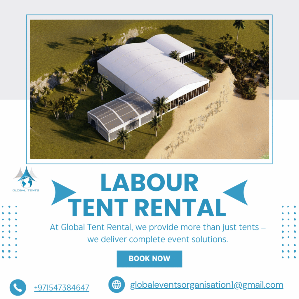Labor Camp Tent with AC Ajman