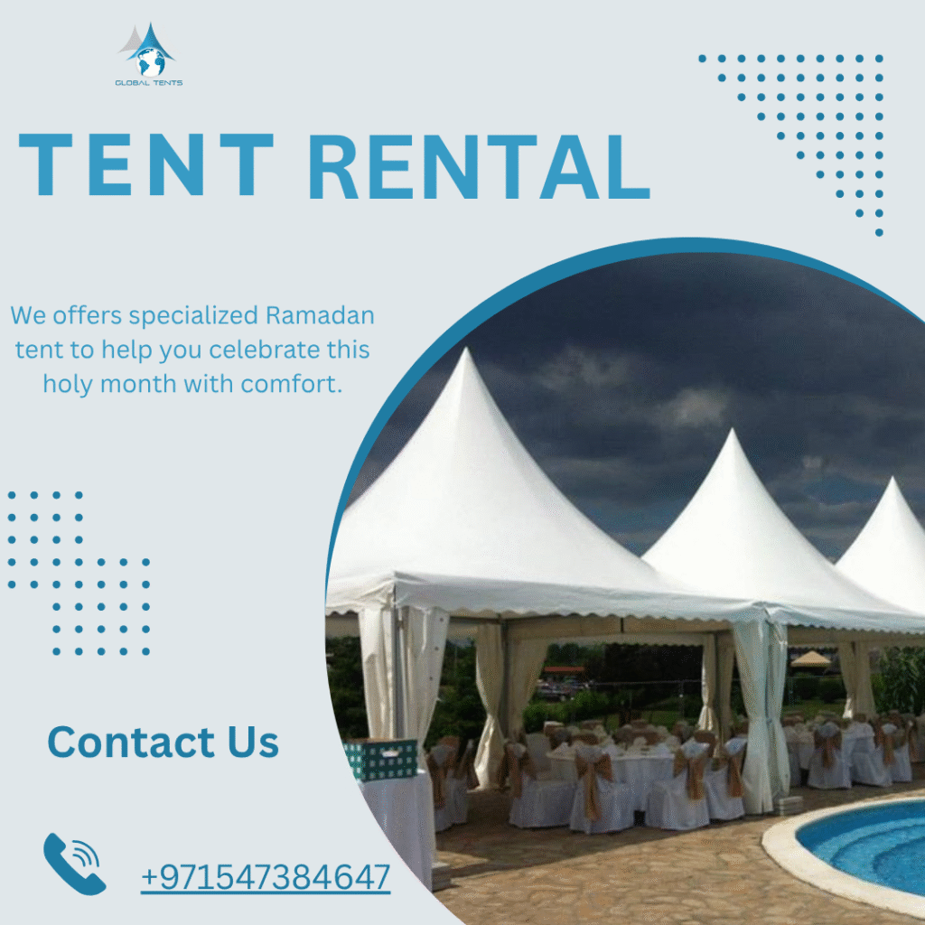Tent and AC Rental Ajman in UAE